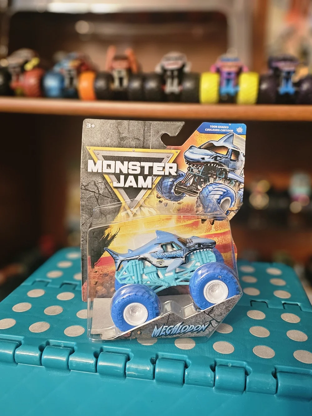 Monster Jam Megalodon Series 46 Toon Shaded Edition Diecast Monster Truck 1:64